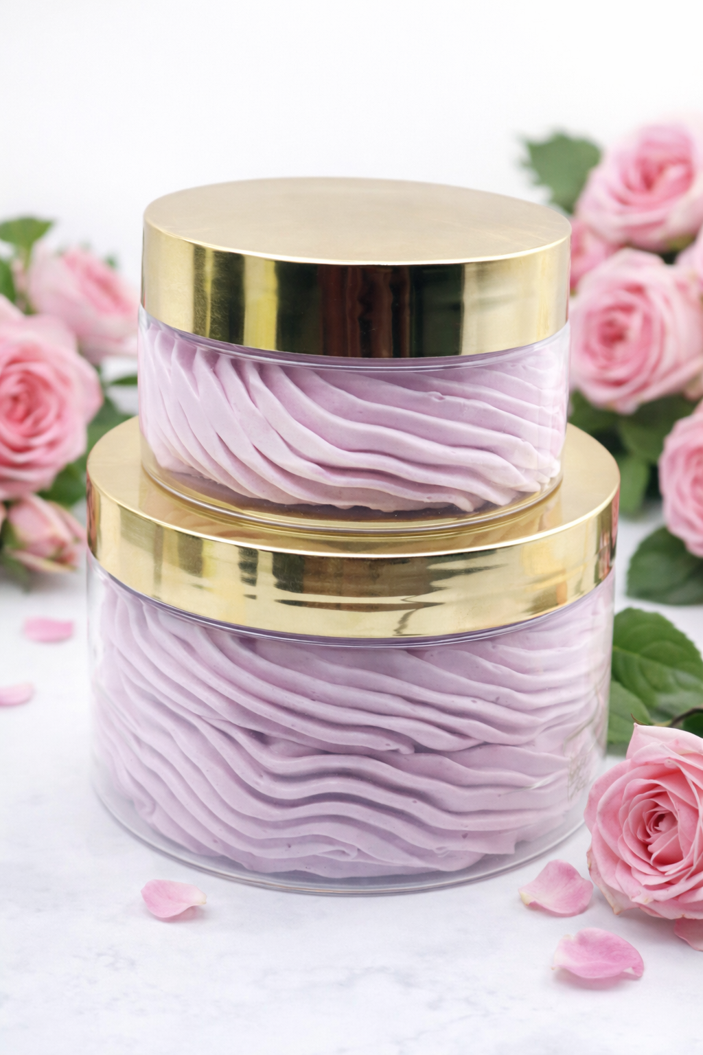 Rose pedal Whipped body butter