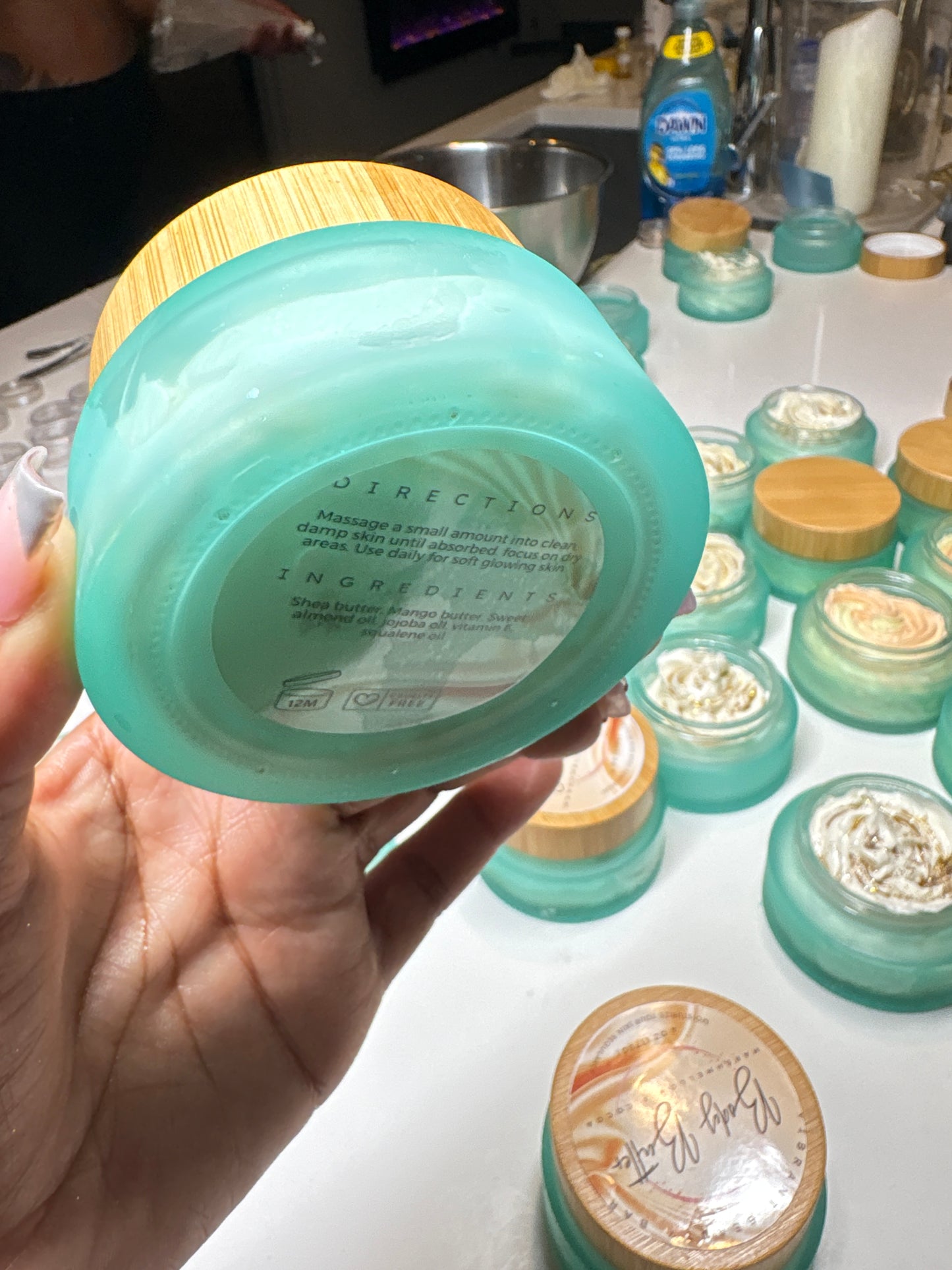 Whipped body buttah (Shimmer Marshmallow x Hot Cocoa)