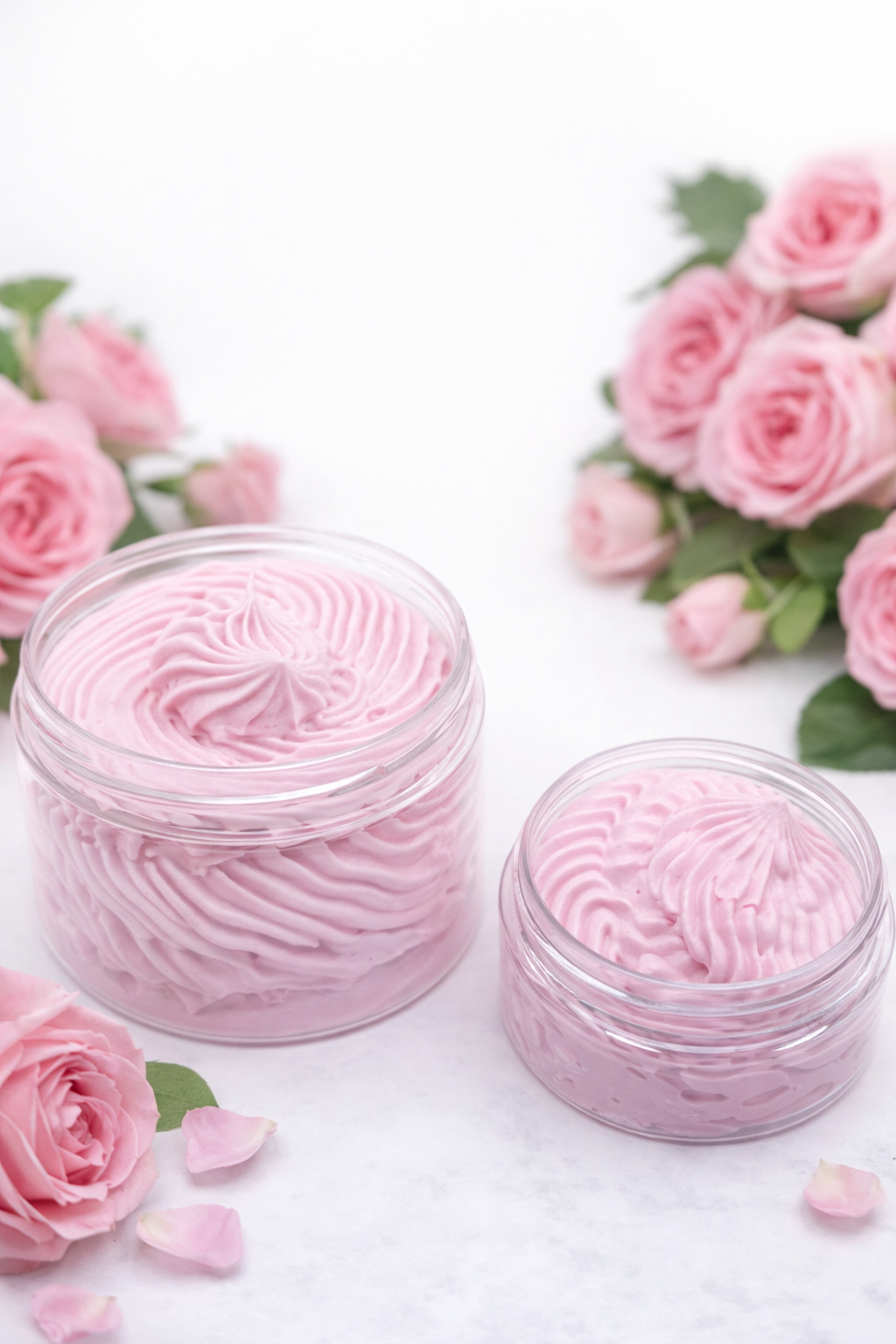 Rose pedal Whipped body butter