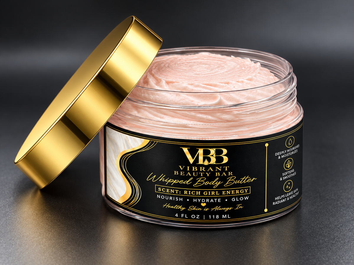 Rich girl energy whipped body butter