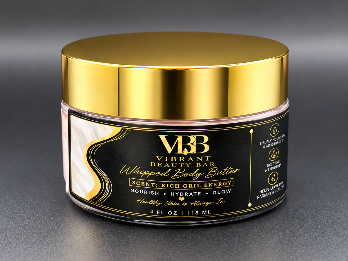 Rich girl energy whipped body butter